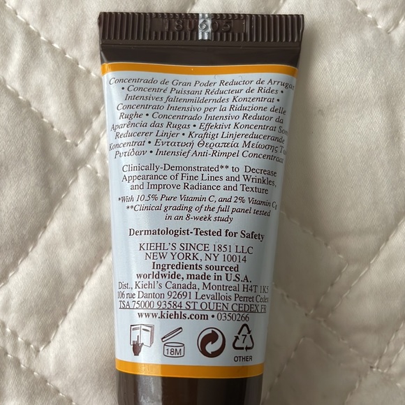 Kiehl's Powerful Strength Line Reducing Concentrate .5 fl.oz. - Picture 5 of 5